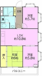 ロイヤルプラザ湘南の物件間取画像